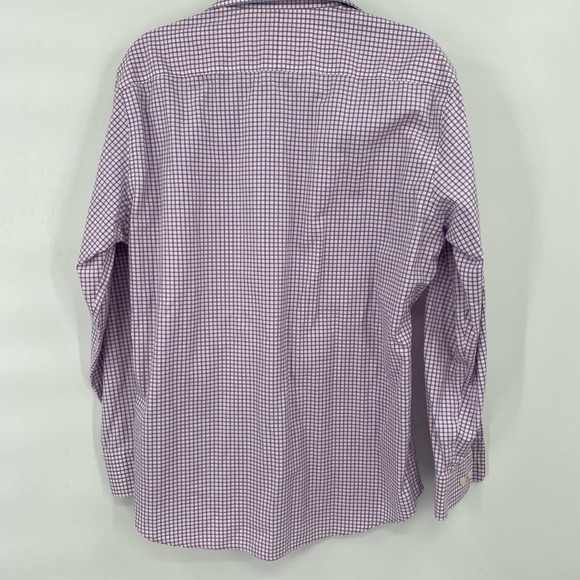 Twillory Non Iron Safe Cotton Tailored Fit Button Down Shirt Size 17 34/35 - Picture 5 of 5